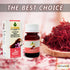 bonballoon Pure & Natural Ink Saffron Oil, Cold Pressed El Hawag, Perfect for Face, Body, and Hair (1 oz / 30 ml).