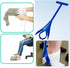 Sock Aid Kit for Elderly & Disabled with Long Shoe Horn - Easy On/Off Assistive Device, Eliminates Bending Over