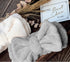 Cute Bow Spa Headbands for Women, Soft Coral Facial Shower Head Wraps for Makeup Washing Face Skincare