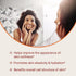 Live Conscious Collagen Peptides Powder - Peach Mango Flavored for Hair, Skin, Nail, & Joint Support, 30 Servings