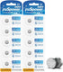 1025 Battery CR1025 - Lithium Battery 3V CR 1025 Button Cell Batteries for Watch, Toy, Remote Control (10 Count)