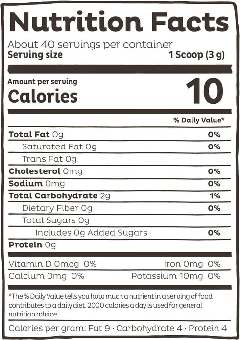 KOS USDA Organic Acai Powder, Unsweetened Superfood for Smoothies and Bowls, 40 Servings, Gluten-Free, Non-GMO.