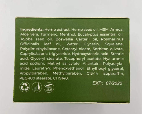 30000MG Organic Hemp Cream for Sore Muscles, Stiff Joints, and Aching Knees, Shoulders, Extra Strength