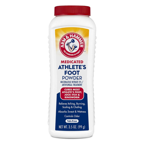 Arm & Hammer Athlete's Foot Powder - Antifungal Treatment for Feet with