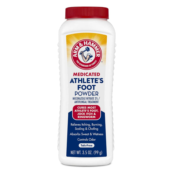 Arm & Hammer Athlete's Foot Powder - Antifungal Treatment for Feet with