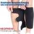 Calf Brace Shin 2 Pack - Compression Wrap Sleeve for Torn Calf Muscle Pain Relief, Adjustable Leg Support