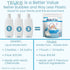 TruKid Bubble Podz Bubble Bath for Baby & Kids, Gentle Refreshing Bath Bomb for Sensitive Skin, Vanilla