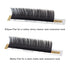 LASHVIEW Ellipse Flat Eyelash Extension Supplies, 0.15mm C Curl Mixed Length, Professional Salon Use
