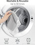 Microfiber Cloths in a Roll, Reusable Washable Cleaning Rag Towels, 12" x 12", 40 Pack for Auto, House, Kitchen
