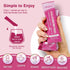 ZEBORA Collagen Peptides Powder Packets with Hyaluronic Acid, Biotin, MCT - Multi Hydrolyzed Collagen for Skin, Hair,