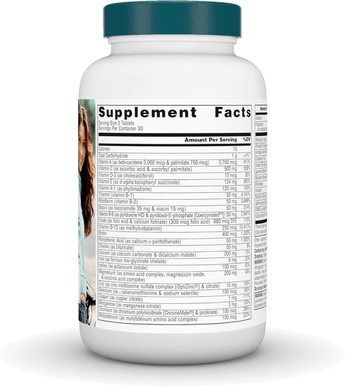 Immune 90 Source Naturals Women's Life Force Multiple, Daily Multivitamin & Health Supplement - Tablets