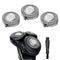 SH50 Replacement Heads 3-Pc Pack, Compatible with Philips Norelco 5000 Series Electric Shaving Razor Blades