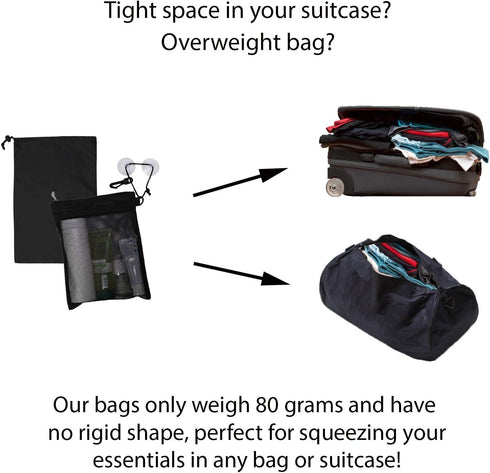 Waterproof Multifunctional Toiletry Shower Bag for Gym, Travel, Business, Portable Hanging Bathroom Caddy