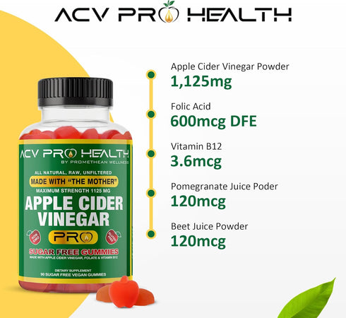 Gummies Gummies Gummy (90 Count) ACV with Sugar Makes No Sense! Apple Cider Vinegar Sugar Free Low Carb Advanced Keto