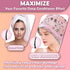 Heat for Deep Conditioning - Electric Hair Steamer, Intelligent Temperature Control Hair Care Hat for Home Use