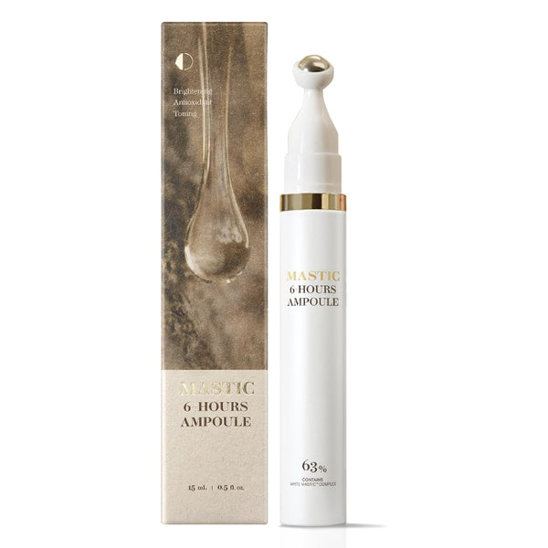 Mastic 6-Hours Ampoule Serum Stick, Derma Roller Type, 0.5 fl oz, for Even Skin Tone & Elasticity