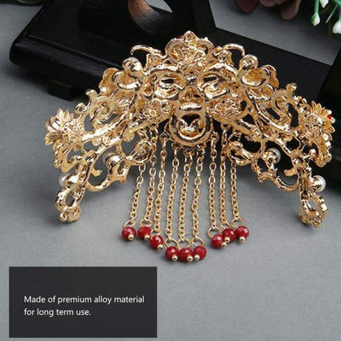 Minkissy Vintage Chinese Hair Sticks for Women, Tassel Hair Pin, Hair Chopsticks, Hair Styling Accessories
