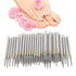 Nail Polishing, 50pcs Nail Drill Bits, Grinding Replacement Accessory for Manicure Tool
