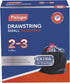 2-3 Gallon Drawstring Trash Bag, Small Garbage Bag Liner for 2-3 Gallon Trash Bin, Black