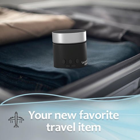 Adaptive Sound Technologies LectroFan Micro 2 - Portable Bluetooth Speaker & White Noise Machine - Compact Sound