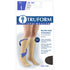Truform Short Length 20-30 mmHg Compression Stockings for Men and Women, Black, Small