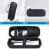 Toothbrush Hard Travel Case Compatible with Philips Sonicare Protectiveclean 4100, 5100, 6100, 6500, Fits Oral-B Pro