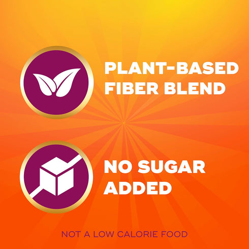 Metamucil Fiber Gummies for Adults - No Sugar Added Orange Flavor, 120 Count, 5g Prebiotic Fiber Blend