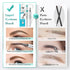 Eyebrow Microblading Pen, Long-Lasting Waterproof Natural Eyebrow Hair, Light Brown