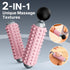 JALEBRO 4 2-in-1 Mini Electric Massage Roller Speeds Vibrating Massage Ball, Portable Muscle Massager Gun & Roller