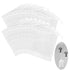 Giantree 20 Pcs Soap Bag, Soft Shower Soap Pouch Saver with Drawstring for Bath and Shower
