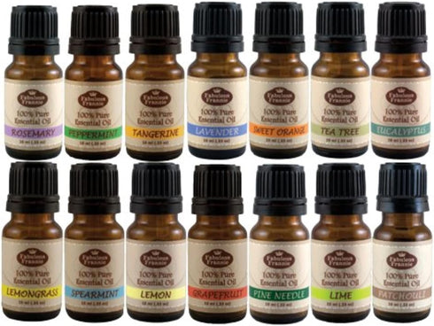 Set Pack 100% .33 (Pack 14) Fabulous Frannie Starter Gift Pure Essential Oils Ounce