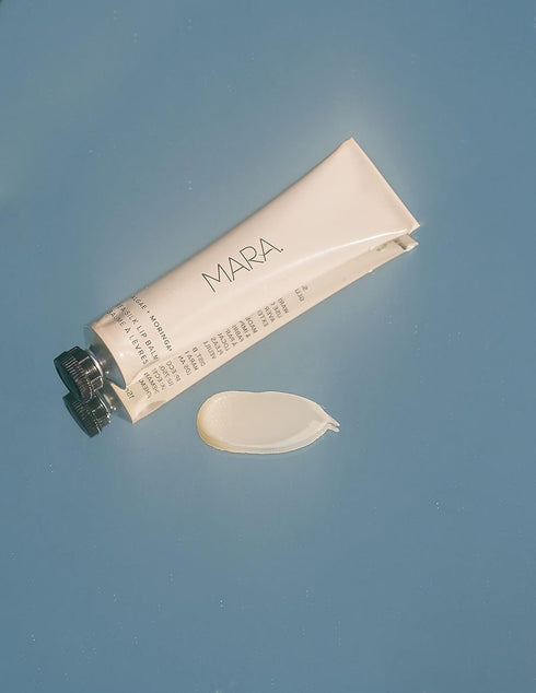 MARA - Natural Sea Silk Lip Balm with Algae + Moringa, Non-Toxic, Plant-Based Skin Care, Moisturize, Plump + Soothe Dry