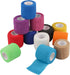12 Pack Self Adherent Cohesive Wrap Bandages, 2 Inches X 5 Yards, Elastic Adhesive Athletic Sports Wrap (Rainbow)