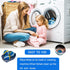 2 in 1 Pet Hair Remover for Laundry, Reusable Washing Machine Pet Hair Catcher with Leather Tray Storage Box, 3 PCS