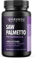 Night Time Saw Palmetto for Men - Supplement with Melatonin and Chamomile Extract for Sleep & Prostate Support