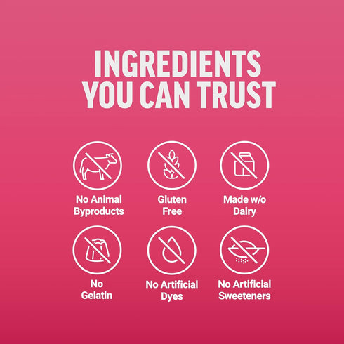 Force Factor Collagen Boosting Superfoods, 60 Soft Chews, Tropical Fruit Flavor, Biotin, Hyaluronic Acid, Hair & Skin