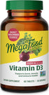MegaFood Vitamin D3 2000 IU (50 mcg) - Immune Support Supplement - Bone Health - 60 Tabs