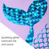 iefoah 12 Pack Mermaid Party Supplies - Gift Bags, Favors, Glitter Treat Paper Bags for Kids Girls Birthday Party