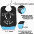 JNIAP Caution Messy Eater Adult Bibs With Crumb Catcher Gag Pranks Bib Gift Adjustable Dining Clothing Protectors