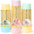 Willinglong 60 Pack Ice Cream Cups 9 oz Ice Cream Bowls Disposable Snack