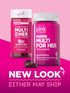Gummies PINK Multivitamin for Women | Non-GMO & Gluten Free | Plus Collagen & Biotin | Mixed Berry Flavor