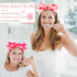 9 Pack Pink Spa Headband for Washing Face - WHAVEL, Fluffy Hair Band for Skincare