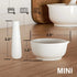 Mini Pill Crusher Porcelain 2.8 inch Set of 2, Ceramic Mortar & Pestle Pill Grinder for Crushing Pills, Medicine, and Medications Classic Designed, White