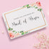 Pop Fizz Designs Maid of Honor Gift Box - Floral Style Thank You Box for Bridesmaid Proposal or Wedding Party