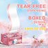 HHXI 100Ct 4 Gallon Small Trash Bags, Cherry Blossom Garbage Bags, Scented Trash Bags, Odor Resistant with Drawstring