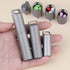 Small Keychain Pill Holder, 304 Stainless Steel Portable Organizer for Travel, Waterproof Pill Container, Mini