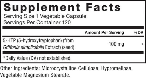 FORCE FACTOR 5HTP Sleep Aid and Mood Support Supplement, Extra Strength Natural Sleep Supplement, 120 Capsules