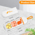 Toplive Portable Travel Pill Organizer, Mini Daily Pill Container, Small Case for Vitamins, Supplements, Fish Oil,