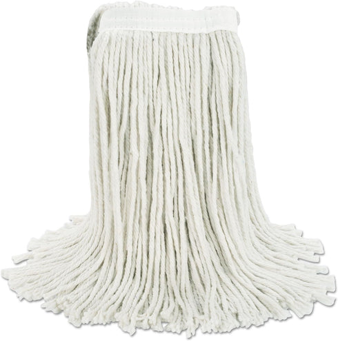 UNISAN 20 (2020C) Cut-End Wet Mop Head, Cotton, Size, White