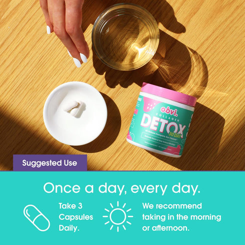 Obvi Detox Colon Cleanse Supplement - Promotes Digestive Health, Bloating Relief, 90 Capsules for Immune Support